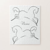 Wilde paarden Thunder_Cove Legpuzzel (Verticaal)