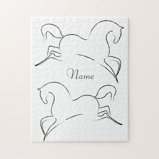 Wilde paarden Thunder_Cove Legpuzzel (Verticaal)