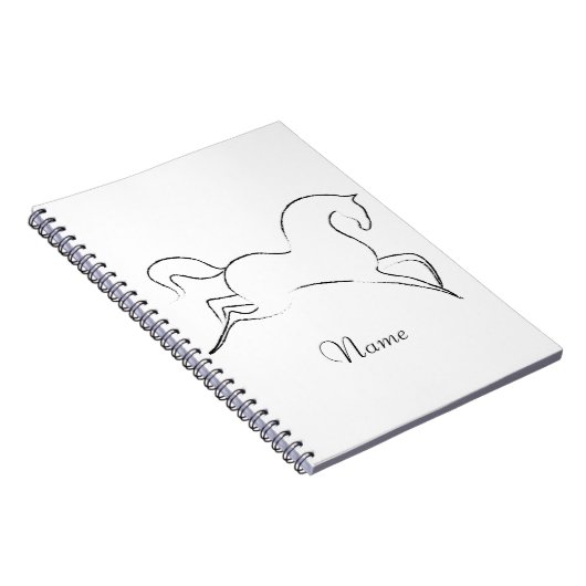 Wilde paarden Thunder_Cove Notitieboek (Rechterzijde)