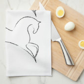 Wilde paarden Thunder_Cove Notitieboek Theedoek (Quarter Fold)