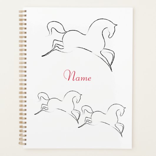 Wilde paarden Thunder_Cove Planner (Voorkant)