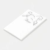 Wilde paarden Thunder_Cove Post-it® Notes (Schuin)