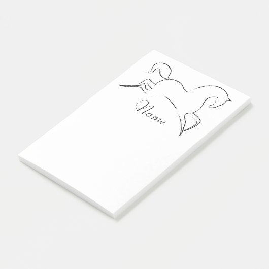 Wilde paarden Thunder_Cove Post-it® Notes (Schuin)