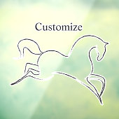 Wilde paarden Thunder_Cove Raamsticker (Vel 3)