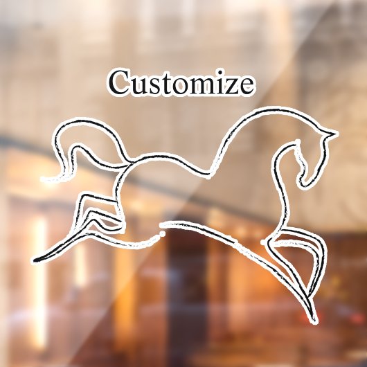 Wilde paarden Thunder_Cove Raamsticker (Vel 2)