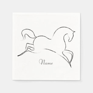 Wilde paarden Thunder_Cove Servet