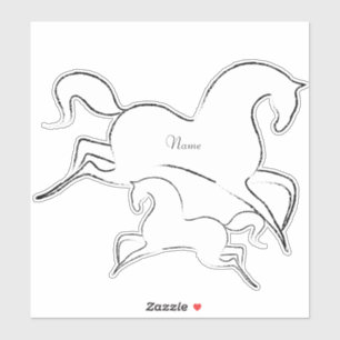 Wilde paarden Thunder_Cove Sticker