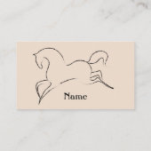 Wilde paarden Thunder_Cove Visitekaartje (Achterkant)