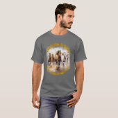 Wilde paarden, Thundering Hoofs: Vrijheid brult me T-shirt (Voorkant volledig)