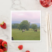 Wilde paarden van Cades Cove Servet (Insitu)