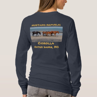 Wilde paarden van Corolla T-shirt