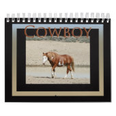 Wilde paarden van het zand-wasbekken, Colorado Kalender (Hoes)