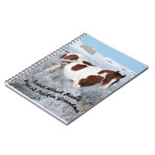 Wilde paarden van het zand- wasbekken notitieboek (Linkerzijde)