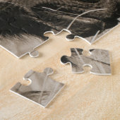 Wilde paarden van Sable Island Puzzle Legpuzzel (Zijkant)