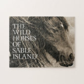 Wilde paarden van Sable Island Puzzle Legpuzzel (Horizontaal)