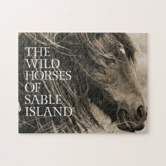 Wilde paarden van Sable Island Puzzle Legpuzzel