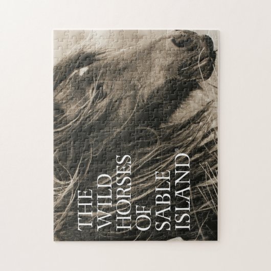 Wilde paarden van Sable Island Puzzle Legpuzzel (Verticaal)