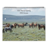 Wilde paarden van Wyoming Kalender (Hoes)