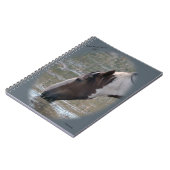 Wilde paarden van Zand Wash Basin Notebook Notitieboek (Linkerzijde)