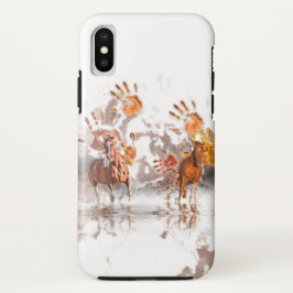 Wilde paarden WILD HANDS iPhone 16 Hoesje