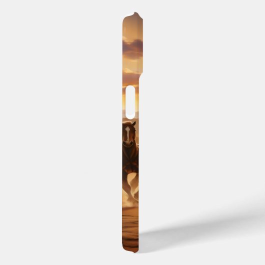 Wilde paarden woestijn Case-Mate iPhone case (Achterkant / Rechts)