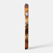 Wilde paarden woestijn iPhone 15 case (Linkerkant)