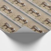 Wilde paarden Zenuwen Cadeaupapier (Hoek)