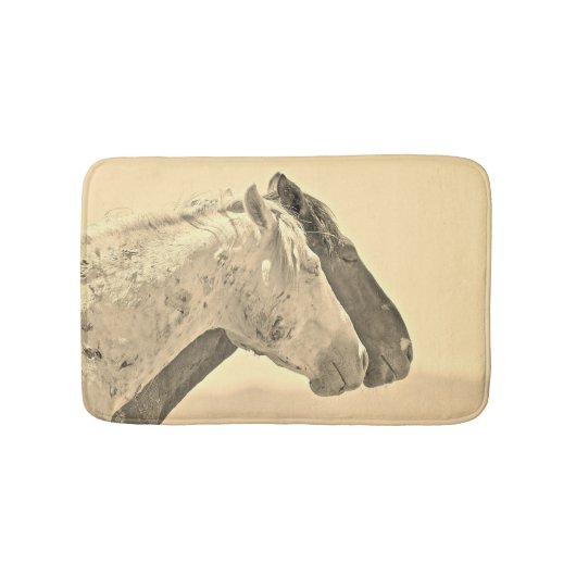 Wilde paardenherinneringen badmat (Voorkant)