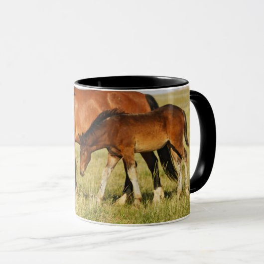 Wilde paardenmoeder en koudweiden mok (Voorkant rechts)