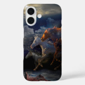 Wilde paardenpitten "RUN TILL TOMORROW" Case-Mate iPhone Case (Achterkant)