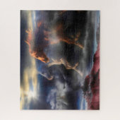 Wilde paardenpitten RUN TILL TOMORROW Legpuzzel (Verticaal)