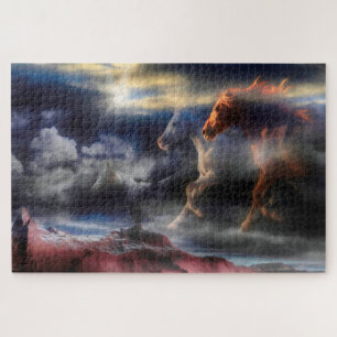 Wilde paardenpitten RUN TILL TOMORROW Legpuzzel