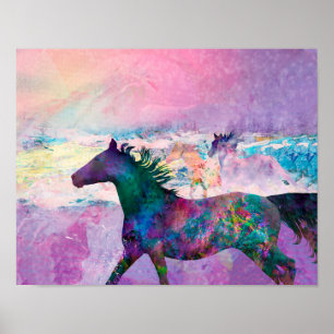 Wilde paardenpitten zijn het land poster