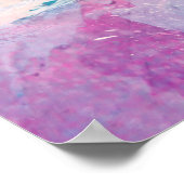 Wilde paardenpitten zijn het land poster (Hoek)