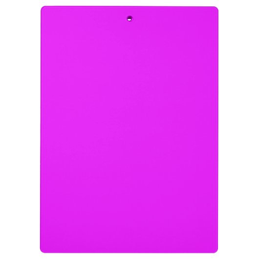 Wilde paardenroze grafisch, gepersonaliseerd klembord (Achterkant)