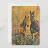 wilde paardenweide kaart (Voorkant)