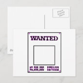Wilde Paarse het museum Zazzle geschenken Briefkaart (Voorkant / Achterkant)