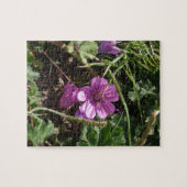Wilde Paarse Ooievaarsbek Legpuzzel (Horizontaal)