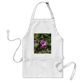 Wilde Paarse Ooievaarsbek Standaard Schort