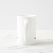 Wilde paddenstoel - porselein kop (Achterkant)