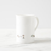 Wilde paddenstoel - porselein kop (Voorkant rechts)