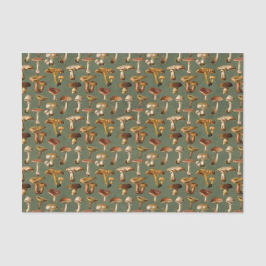  wilde paddenstoel tissuepapier (Voorkant)