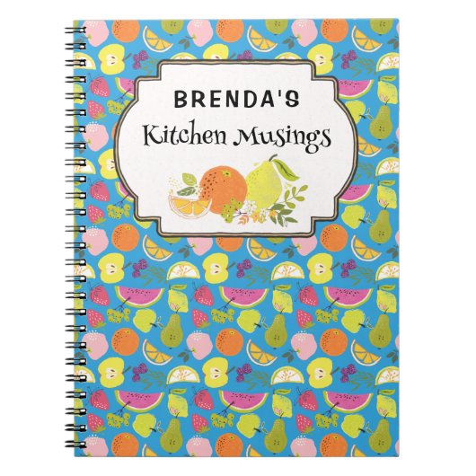 Wilde paddenstoelen, aangepast notitieboek (Voorkant)