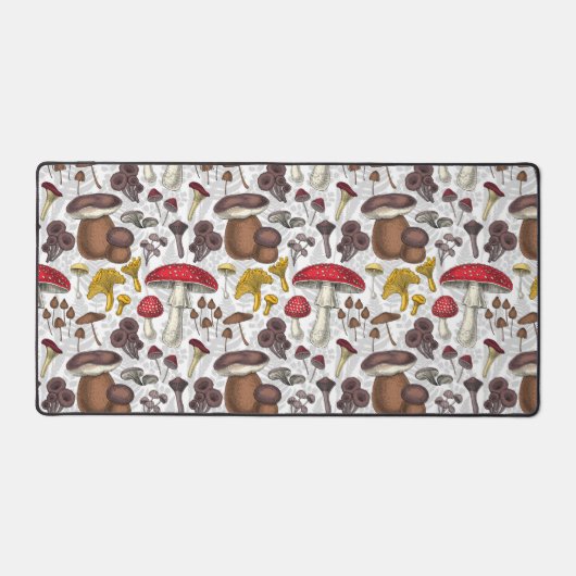 Wilde paddenstoelen bureaumat (Voorkant)
