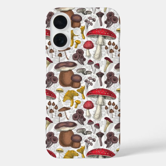 Wilde paddenstoelen Case-Mate iPhone case (Achterkant)
