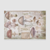 WILDE PADDENSTOELEN DECOUPAGE RIJSTPAPER TISSUEPAPIER (Voorkant)