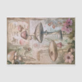 WILDE PADDENSTOELEN DECOUPAGE TISSUEPAPIER (Voorkant)