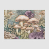 WILDE PADDENSTOELEN DECOUPAGE TISSUEPAPIER (Voorkant)
