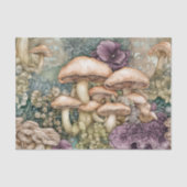 WILDE PADDENSTOELEN DECOUPAGE VELLIJNPAPIER TISSUEPAPIER (Voorkant)