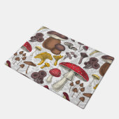 Wilde paddenstoelen deurmat (Schuin)